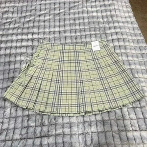 Forever 21 Green Plaid Skirt